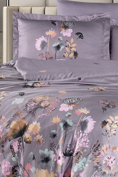 Ecosse Caroline |   Sada povlaků na přikrývku ze 100% bavlny a saténu