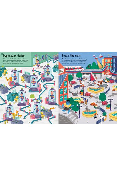 Usborne Superhero Mazes