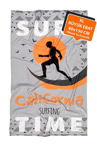 HAMUR Πετσέτα θαλάσσης Surf 80x150 εκ