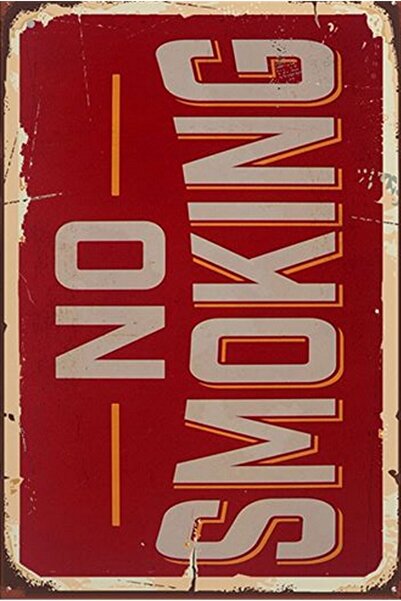 hediyeniburadabul Γραπτή ρετρό ξύλινη αφίσα