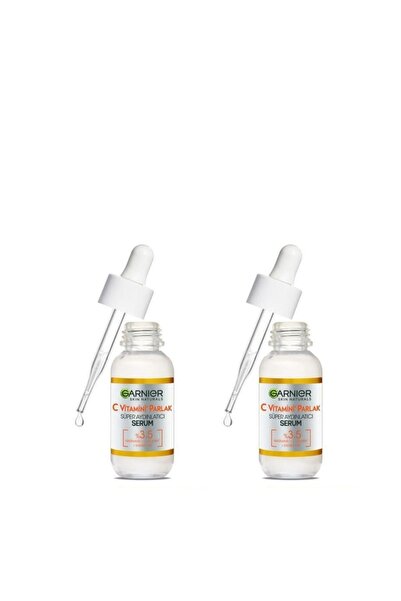 Garnier C Vitamini Koyu Leke Karşıtı Parlak Süper Aydınlatıcı Serum 30ml 2'li Set