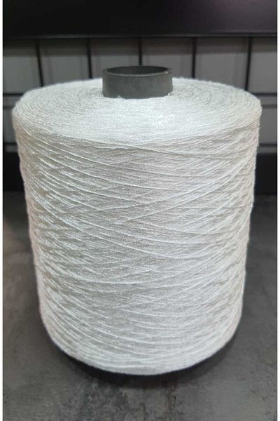 İPLİKOUTLET White Transparent Sequin Rope 200 Grams