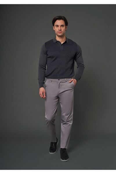 Tony Montana Comfort Fit Gabardine Fabric Jogger Pants