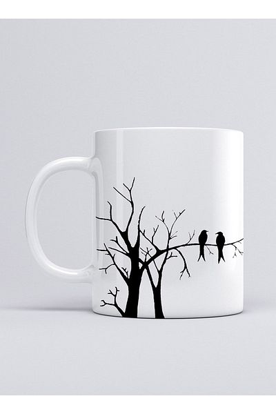 UADAC كوب Love Loving Birds