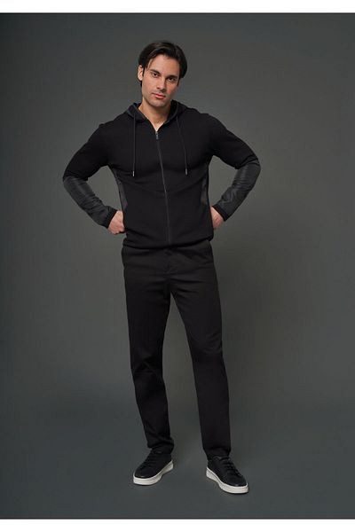 Tony Montana Παντελόνι Jogger Comfort Fit Gabardine Fabric