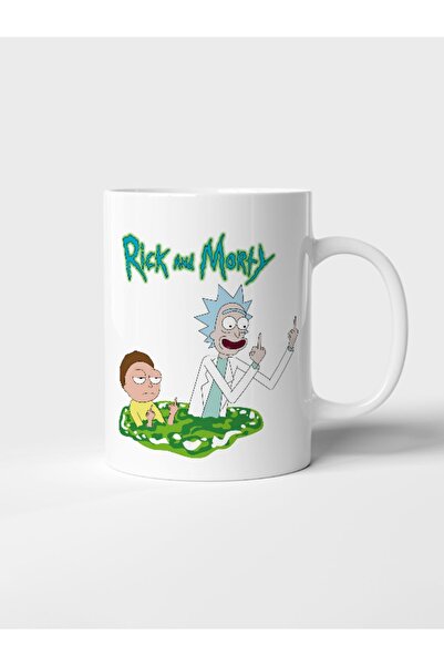 dopdolu promosyon RickveMorty Baskılı Kupa Bardak