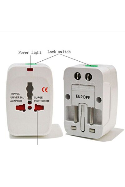 NARİTA Nrt-640 Universal Amerikan Ingiliz Yurtdışı Seyahat Priz Fiş Çevirici Dönüştürücü