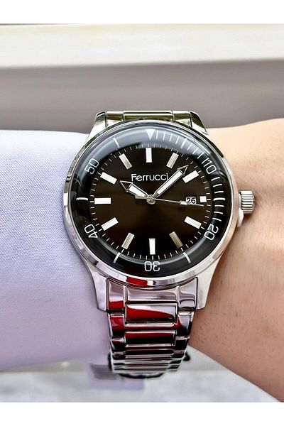 Ferrucci  Men's Metal Cord Wristwatch
