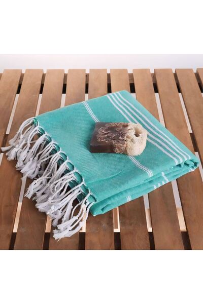 Asm Shop 100% Cotton Large Size Peshtemal, Sand Resistant Beach Towel 95*160 cm, Turkish Bath Towel High Quality