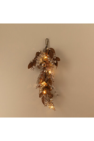 Chakra Herdoro Işıklı Asılan Yılbaşı Dekoru Natural