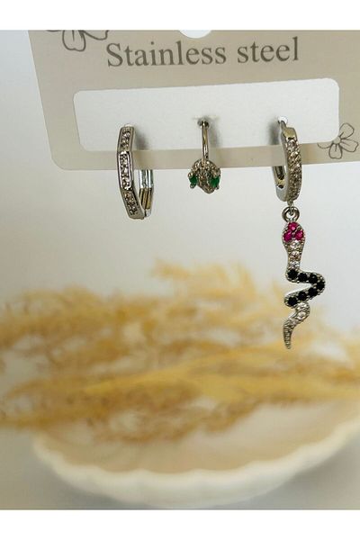 Çelik earring