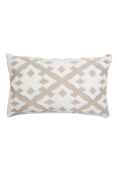 HAMUR Bohemian Special Design Punch Pattern Ορθογώνια Μαξιλαροθήκη Μαλδίβια Μπεζ