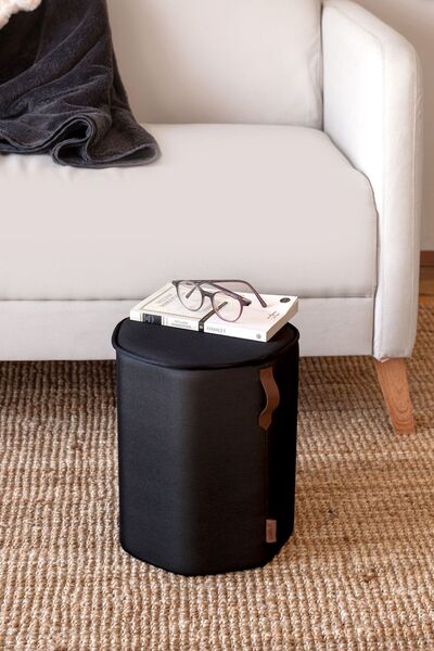 HAMUR Yıkanabilir Kılıflı Puf Köşegen Silindir Ayak Pufu Orta Sehpa Koltuk Ta...