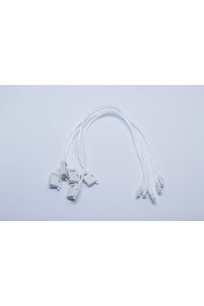 seçkin plastik Beyaz Kilitli Etiket Ipliği (1000 ADET)