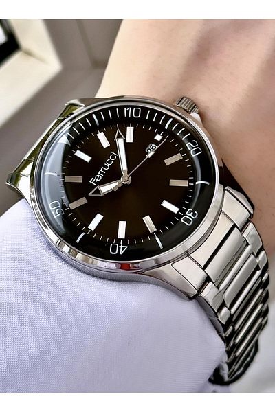 Ferrucci  Men's Metal Cord Wristwatch