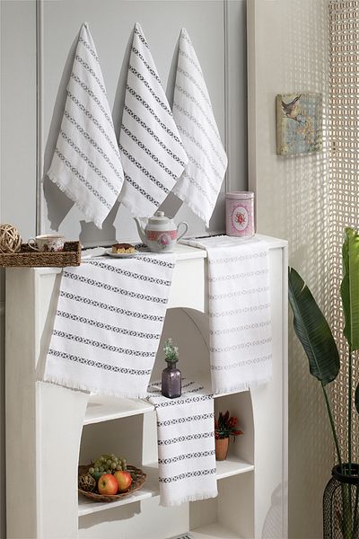 eco concept 40X60 Cm Mosaic Patterned Kitchen Cloth - Stain Resistant and Odor Resistant