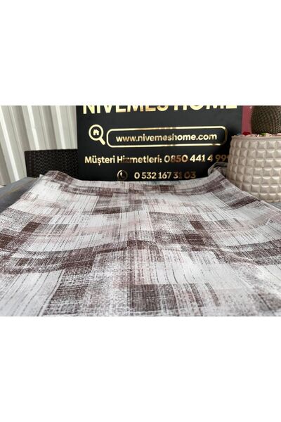 NİVEMESHOME Prelata de cafea Ocean - Cortina de fundal cu cornișă pentru balcon și șireturi