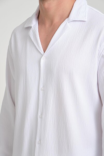 Rocqerx R-4396 Apache Collar Long Sleeve Shirt and Elastic Waist Pants Set