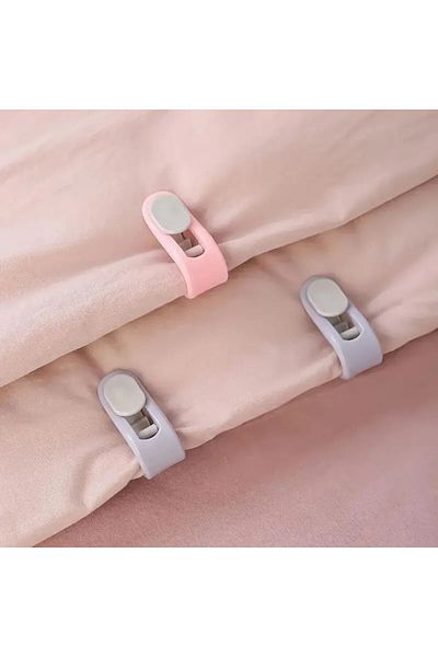 Mumifo Latch Shaped Bed Quilt Fixing Clip 10 Pieces