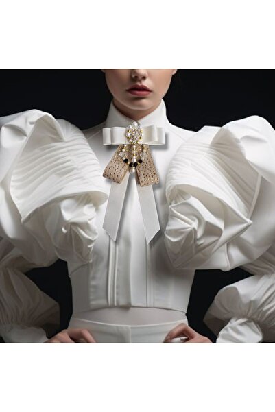 pegu baby collection EKRU TAŞLI PEGU LUKS YAKA İĞNE YAKA BROŞ KURDELE BROŞ PR...