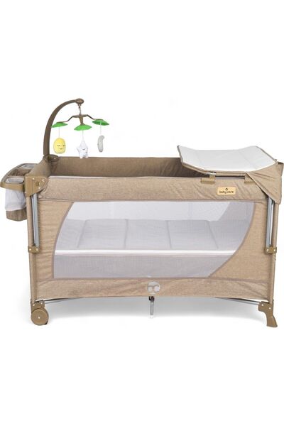 Baby Care Atlantis Anne Yanı Oyun Parkı Otomatik Katlanır 70x120 Cm