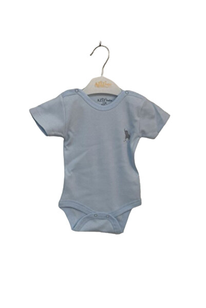 Aziz Bebe Elephant Printed Baby Snap Body 1936