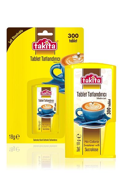 Takita 300 قرص نكهة سوكرالوز