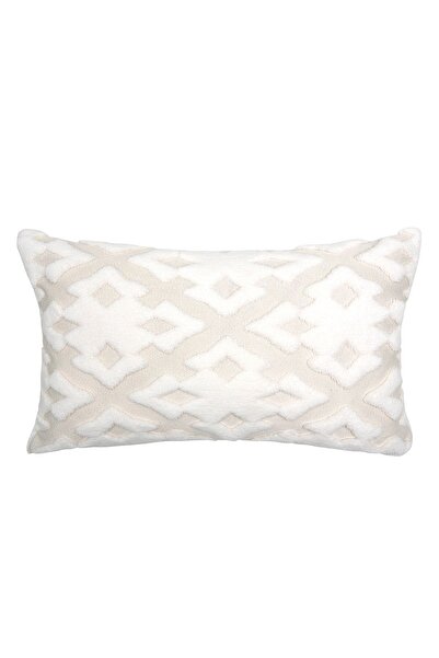 HAMUR Özel Tasarım Jakar Desenli Dekoratif Yastık Dikdörtgen Kırlent Kılıfı M...