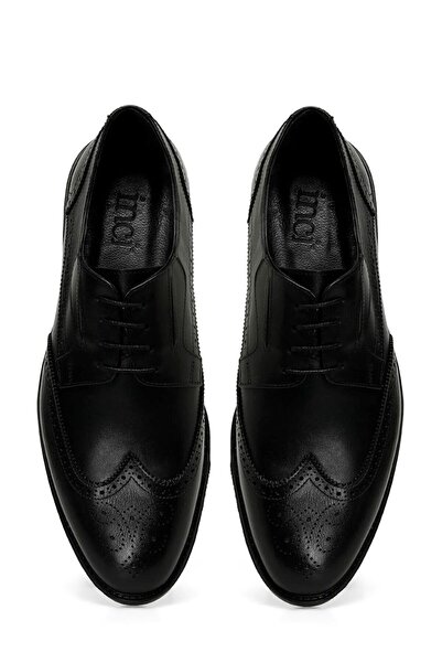 İnci Pearl Anthony Black Genuine Leather Men's Shoes