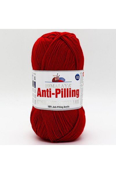 Himalaya Everyday Super Lux Anti Pilling - Red Hand Knitting Yarn - 73407