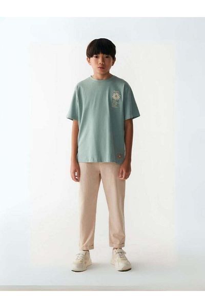 NK Boy - Double Leg Trousers with Elastic Waist