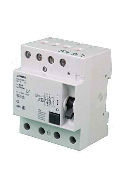 Siemens 4p 63amper 300ma Otomatik Sigorta