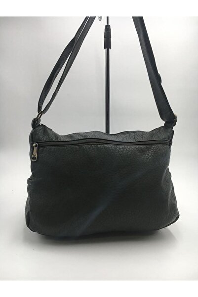 571 Collections Çanta Leather Shoulder Bag - Washed, Crossbody and Strap (Postal)