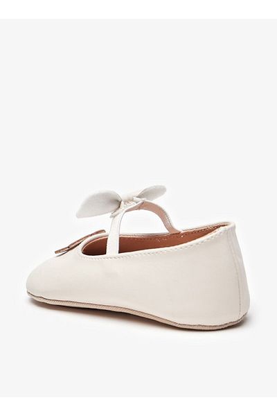 Barefeet Floral Accent Slip-On Booties with Elastic Strap