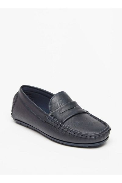 LBL by Shoexpress Boys' Slip-On Moccasins