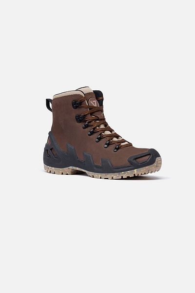 Vaneda 1240 V-CLUTCH PRO MID NUBUCK MEN'S BOOTS DARK BROWN