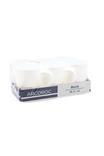 Luminarc Tempered Glass 6-Piece Mug Set 25 Cl