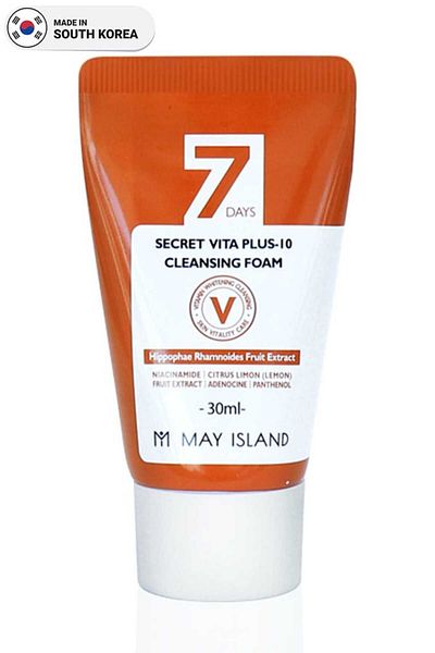May Island Vita Plus-10 Brightness and Clarity Catin Korean Cleansing Foam