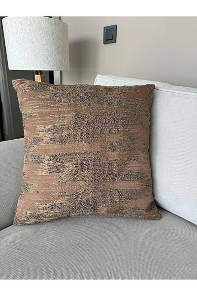 Karma Home Двустранна калъфка за възглавница с жакардов мотив от серия FER, първокласна
