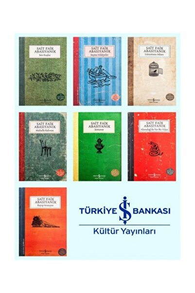 TÜRKİYE İŞ BANKASI KÜLTÜR YAYINLARI Sait Faik Abasıyanık Seti (7 Kitap)
