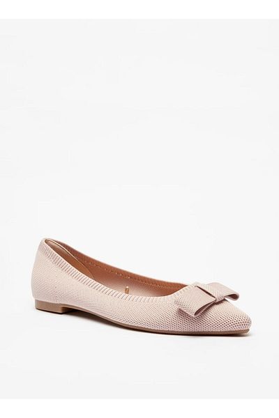 Celeste Women's Bow Accent Slip-On Ballerina Shoes