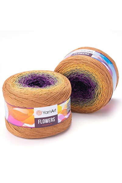 Yarnart Flowers El Örgü İpliği - 315 Çok Renkli -