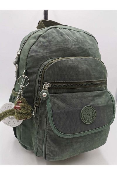 571 Collections Çanta Ultra Light Green Backpack - Multi-Pocket and Waterproof