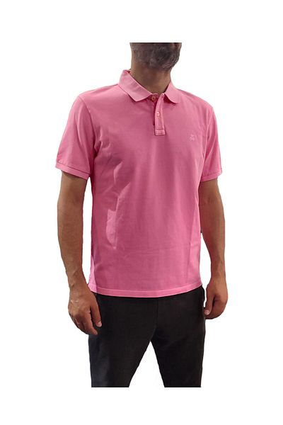 HNS Μ.Π. ΑΝΔΡΙΚΟ T-SHIRT POLO COLLAR - HNS - ST04002-PINK-XXL