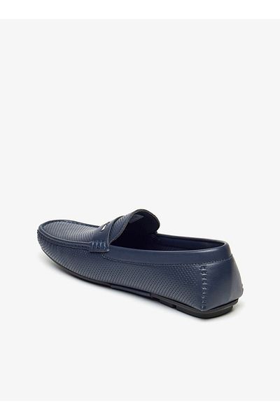 LBL by Shoexpress Men's Textured Slip-On Moccasins