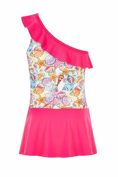NEOPY 5575 Model Girl's Skirted Swimsuit