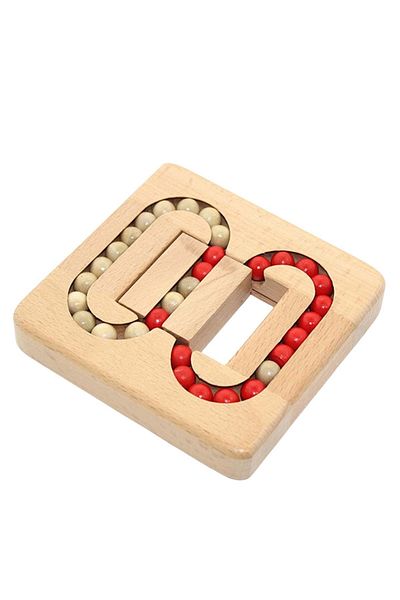 Dünyadan Hediyeler 12cm Rubik Wooden Educational Cube Game