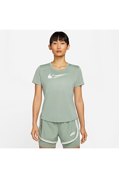 Nike Dri-fit Swoosh Running Short-Sleeve Kadın Tişört Dd6478-357
