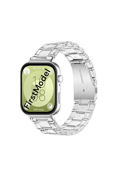 FirstModel Huawei Watch Fit 3,4,5 Pro Uyumlu Reçine Kordon (PİM ÇEVİRİCİ APAR...