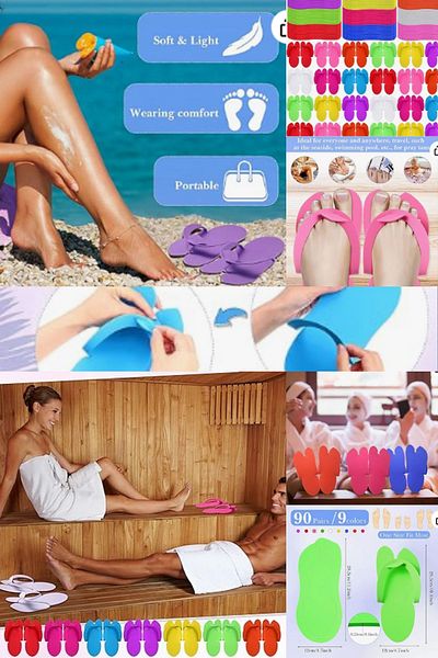MEDBRIGHT 1000 Disposable Pedicure Slippers